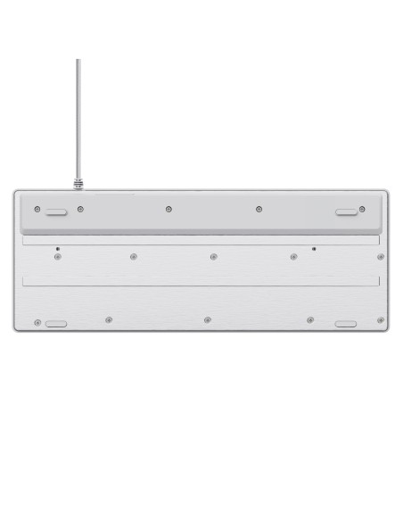 TRUST 25895 GXT 833W THADO BIANCO GAMING TASTIERA ILLUMINATA COMPATTA