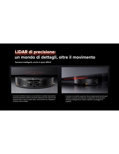 ROBOROCK SAROS 10 ASPIRAZIONE ROBOT BLACK