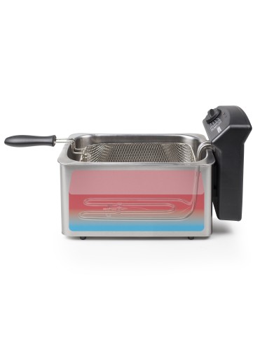 PRINCESS 182626 FRIGGITRICE CASTEL 2000 W 3LT  ACCIAIO INOX