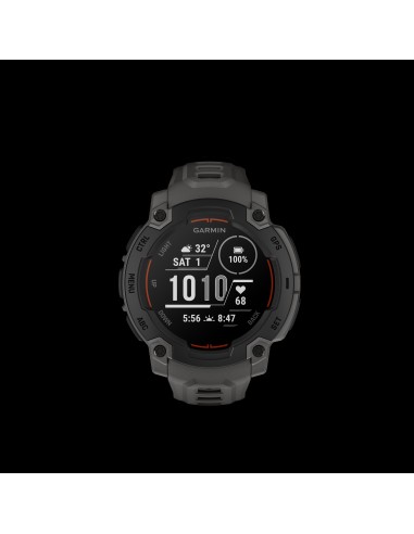 GARMIN INSTINCT E 45MM BLACK       CINTURINO CHARCOAL