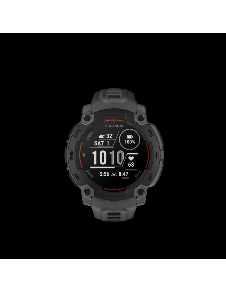 GARMIN INSTINCT E 45MM BLACK       CINTURINO CHARCOAL