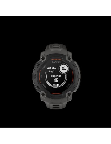 GARMIN INSTINCT E 45MM BLACK       CINTURINO CHARCOAL