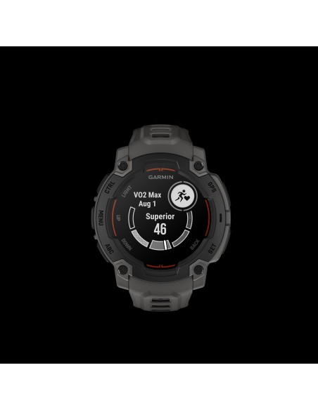 GARMIN INSTINCT E 45MM BLACK       CINTURINO CHARCOAL