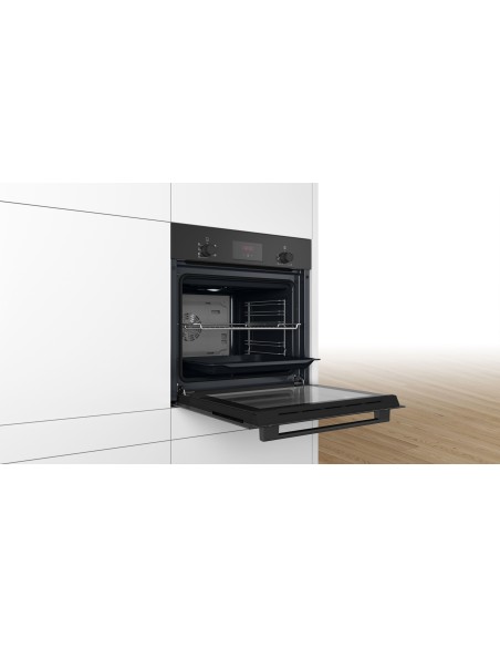 BOSCH HBF133BA1 FORNO A 60CM ARIA  CALDA NERO 3D DISPLAY DIG. LED