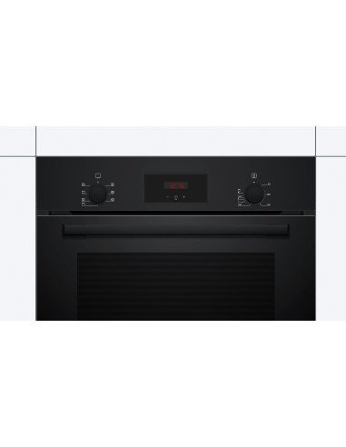BOSCH HBF133BA1 FORNO A 60CM ARIA  CALDA NERO 3D DISPLAY DIG. LED