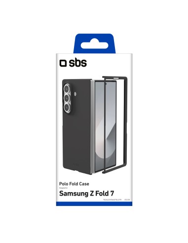 SBS TESILCOVSAZFOLD7K SAMSUNG Z FOLD 7 COVER IN GOMMA NERO