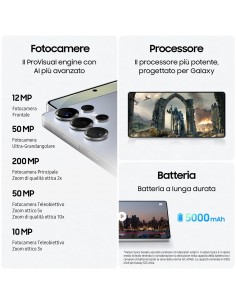 TIM S25 ULTRA 5G GALAXY TITANIUM   BLACK SAMSUNG 6,9" 12/512GB 2