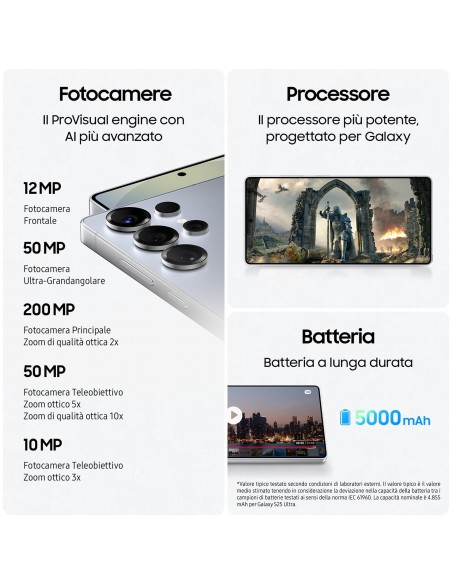 TIM S25 ULTRA 5G GALAXY TITANIUM   BLACK SAMSUNG 6,9" 12/512GB