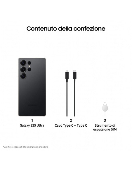 TIM S25 ULTRA 5G GALAXY TITANIUM   BLACK SAMSUNG 6,9" 12/512GB