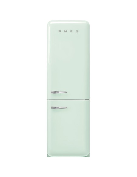 SMEG FAB32RPG6 COMB. C PASTEL GREEN NF 331 LT ANNI 50 60CM CERNIERE DX