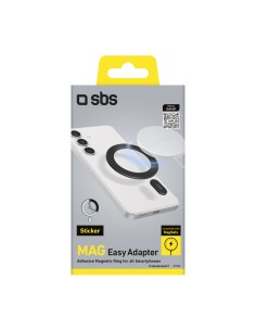 SBS TEUNIMAGADAPT ADATTATORE MAGSAFE UNIVERSALE ADESIVO NERO 2