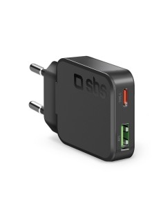 SBS TETRGANUSBTC30SLIM ALIM.RETE PD 30W 1 USB-A AFC + 1 USB-C ULTRASLI 2