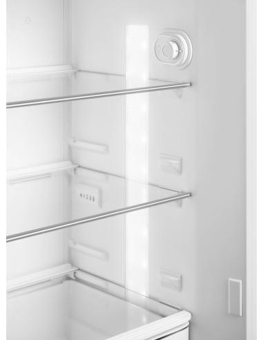 SMEG FAB30ROR6 FRIGO D.P. C ANNI 50 294LT ARANCIONE CERNIERA DX