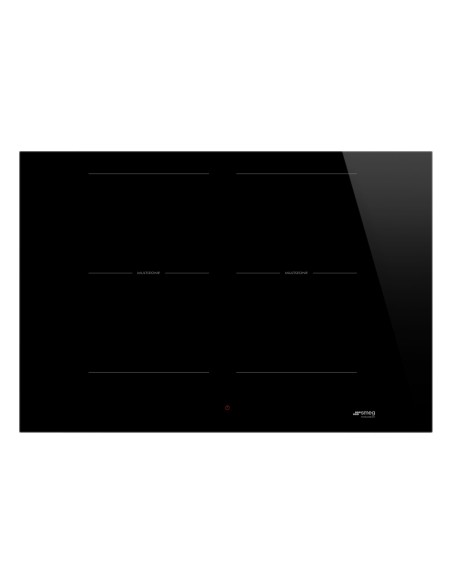 SMEG SI2M5743D1 PIANO COTTURA 75CM INDUZIONE NERO 4F 2 ZONE FLESS.