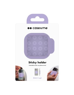 SBS CMSILSUCTION1 SUPPORTO A VENTOSA SU ENTRAMBI I LATI LAVANDA 2