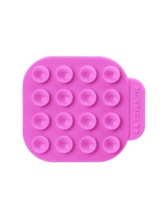 SBS CMSILSUCTION3 SUPPORTO A VENTOSA SU ENTRAMBI I LATI ROSA