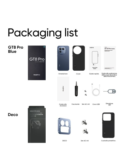 REALME GT8 PRO URBAN BLUE 16/512GB 6,78" AMOLED 144HZ