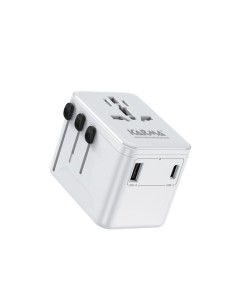 KARMA CC 9602USBC ALIMENTATORE DA VIAGGIO 4 PRESE USB/USB-C CON CAVO 2
