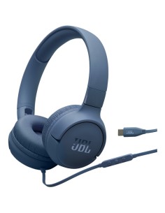 JBL T520C BLU CUFFIA PADIGLIONE USB-C CON MICROFONO
