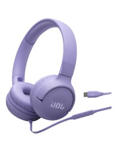 JBL T520C VIOLA CUFFIA PADIGLIONE USB-C CON MICROFONO