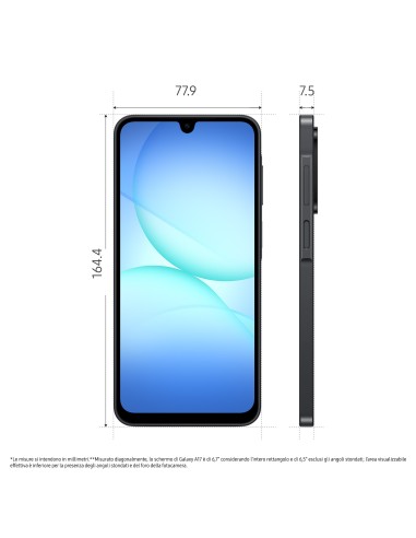 SAMSUNG A17 BLACK 8/256GB          SM-A175FZKEEUE