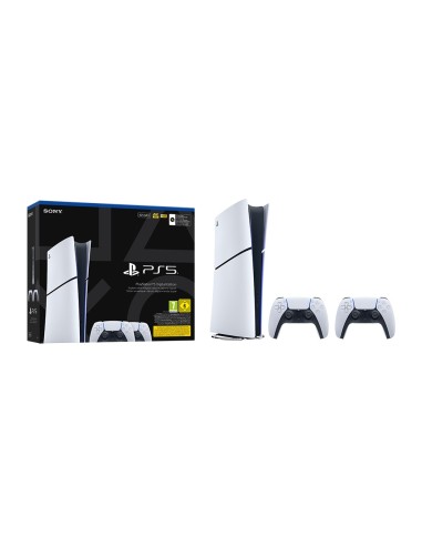 SONY CONSOLE PS5 SLIM DIGITAL E    CHASSISS + DUALSENSE WHITE