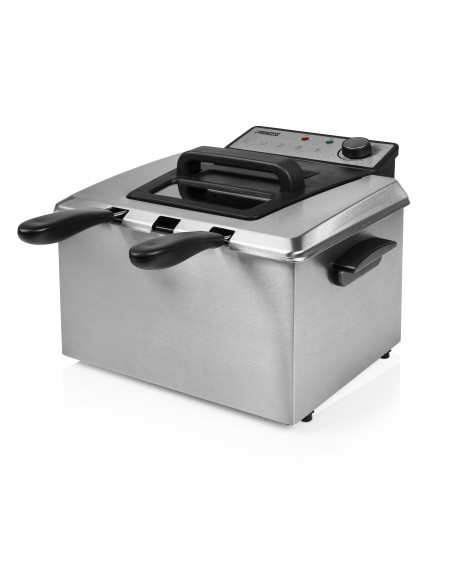 PRINCESS 185000 FRIGGITRICE 3270W  5LT 3 CESTELLI ACCIAIO INOX
