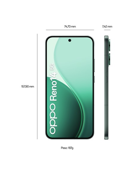 TIM RENO 14FS 5G LUMINOUS GREEN    OPPO 12/512GB 6,5"