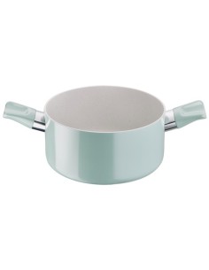 LAGOSTINA 010288031220 CASSERUOLA  FONDA 2 MANIGLIE 20CM ANT. SALVIA