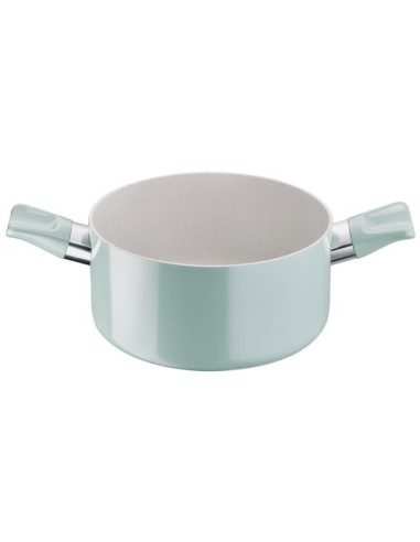 LAGOSTINA 010288031220 CASSERUOLA  FONDA 2 MANIGLIE 20CM ANT. SALVIA