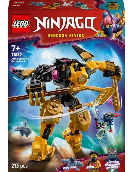 LEGO NINJAGO BATTLE MECH SPINJITZU DI ARIN