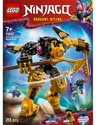 LEGO NINJAGO BATTLE MECH SPINJITZU DI ARIN
