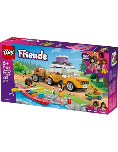 LEGO FRIENDS VIAGGIO IN AUTO CON   IL CUCCIOLO