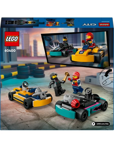 LEGO CITY GREAT VEHICLES GO-KART E PILOTI