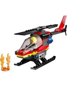 LEGO CITY FIRE ELICOTTERO DEI      POMPIERI 2