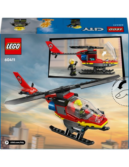 LEGO CITY FIRE ELICOTTERO DEI      POMPIERI