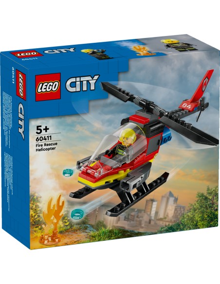 LEGO CITY FIRE ELICOTTERO DEI      POMPIERI