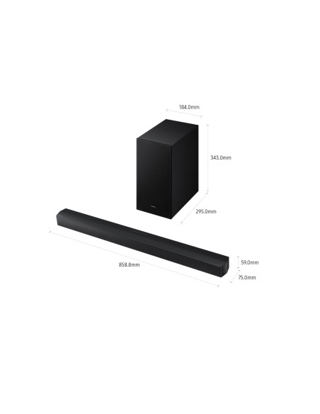 SAMSUNG HW-B450F SOUNDBAR 2.1 300W BT + SUBWOOFER WIRELESS