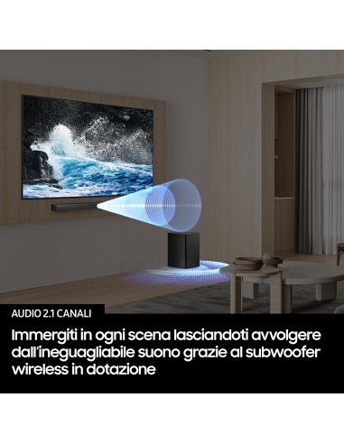 SAMSUNG HW-B450F SOUNDBAR 2.1 300W BT + SUBWOOFER WIRELESS