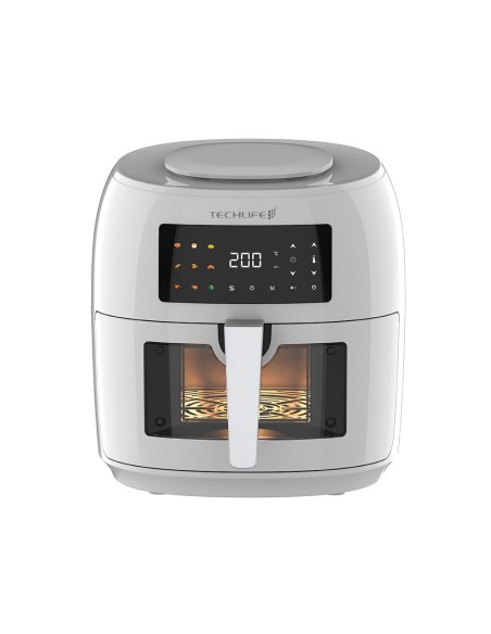 TECHLIFE TLCU3608WD FRIGGITRICE AD ARIA DIGITALE 8 LT. BIANCA