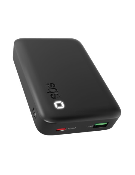 SBS TEBBCT10000PDLDK POWERBANK 10000MAH LED PD 20W 1 USB-A AFC + 1 USB