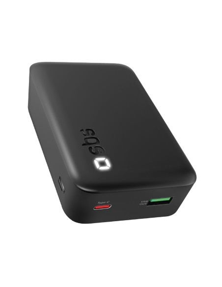 SBS TEBBCT20000PDLDK POWERBANK 20000MAH LED PD 20W 1 USB-A AFC + 1 USB