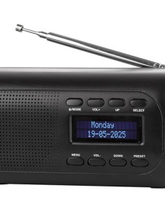 LOWELL EH50107N RADIOSVEGLIA DAB/DAB+/FM NERO DISPLAY LED SVEGLIA