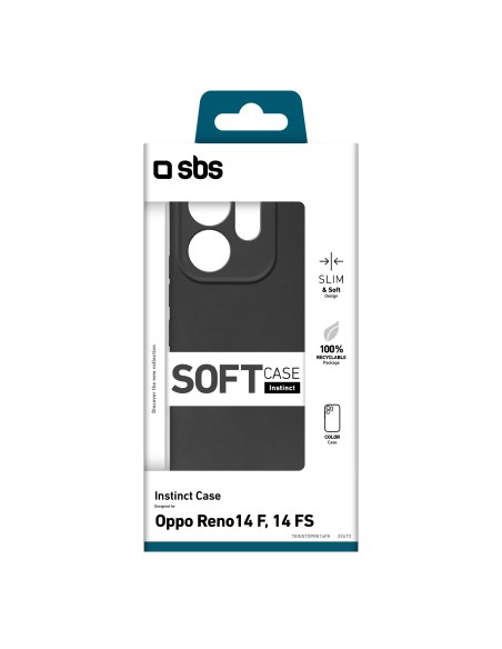 SBS TEINSTOPRE14FK OPPO RENO14F COVER INSTINCT NERO