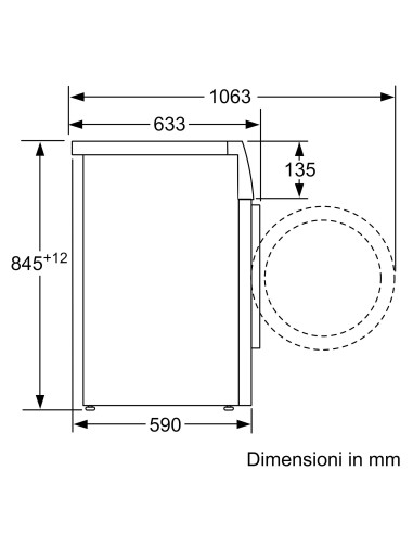 BOSCH WAN24009IT LVB A 9KG 1200G   ECOSILENCE DRIVE IRON ASSIST