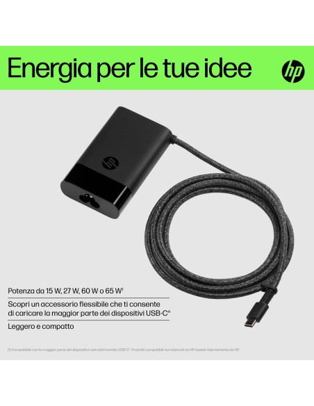 HP ALIMENTATORE 65W USB-C NOTEBOOK