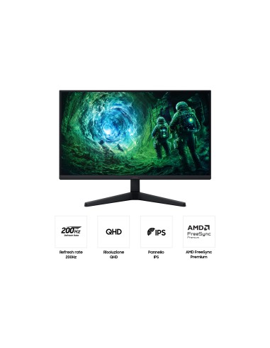 SAMSUNG ODYSSEY G5 MONITOR 27"     2K IPS 200HZ 1MS TILT GAMING
