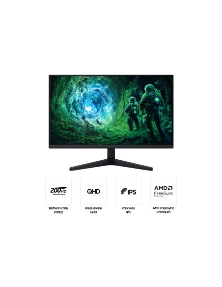 SAMSUNG ODYSSEY G5 MONITOR 27"     2K IPS 200HZ 1MS TILT GAMING