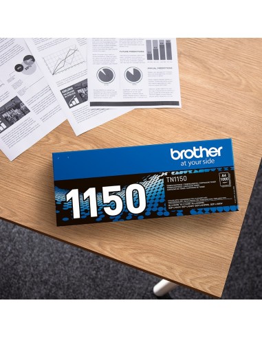 BROTHER TN1150 TONER NERO 1.0K     DCP-L164X/L166X/HL-L1240