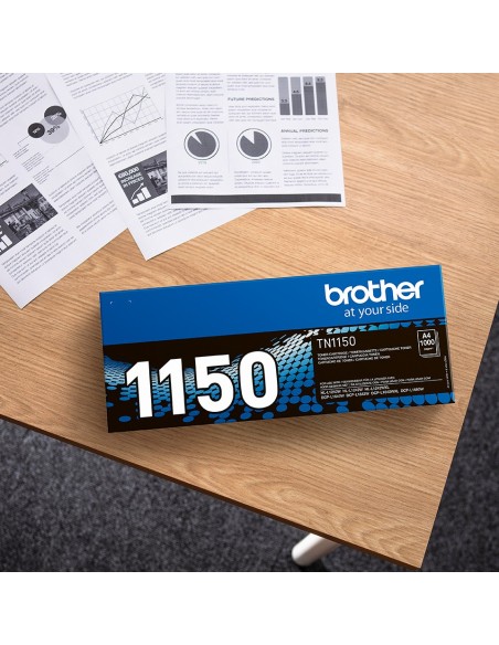 BROTHER TN1150 TONER NERO 1.0K     DCP-L164X/L166X/HL-L1240